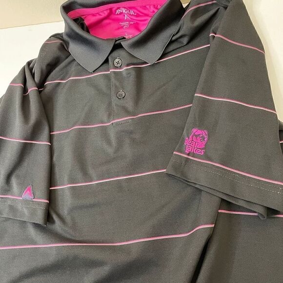 Antigua| Mens Large| Bear Lakes| Golf Polo| Xtralite| Moisture Wicking - Picture 7 of 12